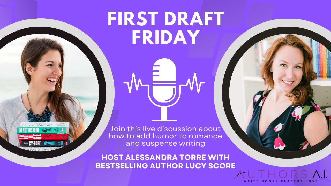 FDF #75: How to add humor to romance and suspense writing